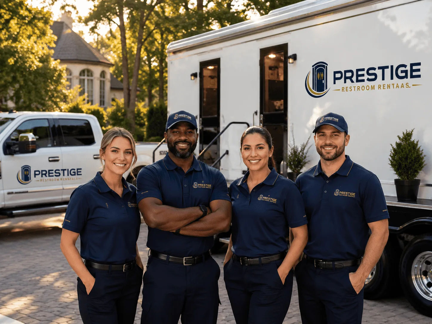 Trusted Luxury Portable Restrooms company in Kensal, ND